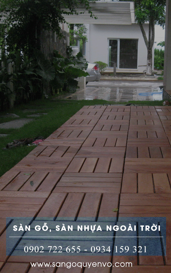 Gỗ nhựa, tấm ốp, lam sóng ngoài trời